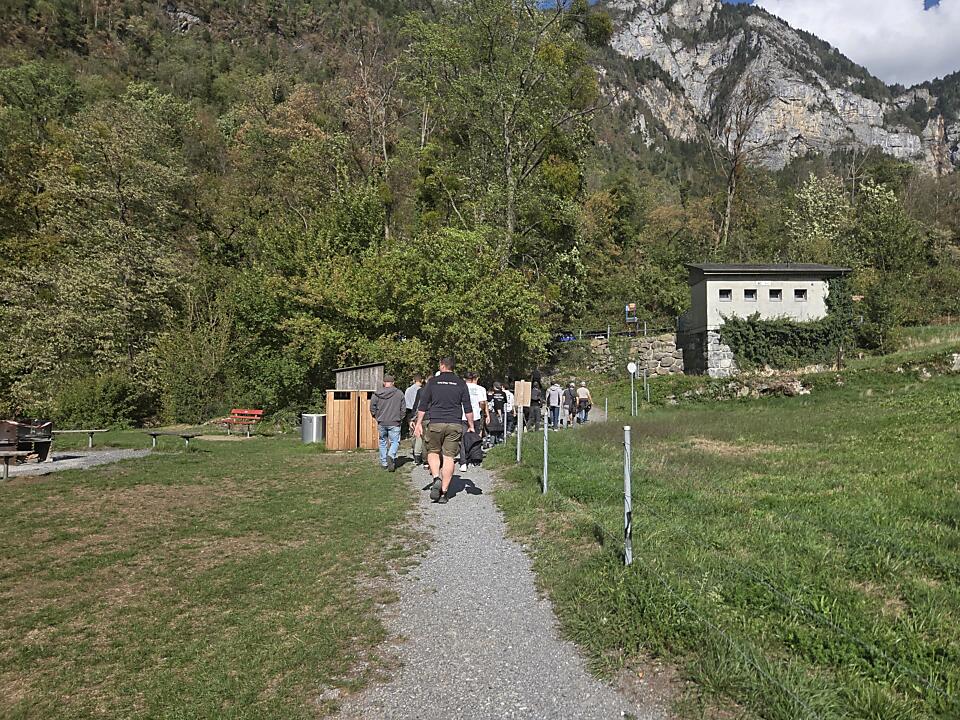 Ausflug Team Hagerbach Flums Walensee Betlis Wesen
